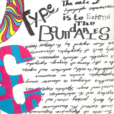 Typographical Collage